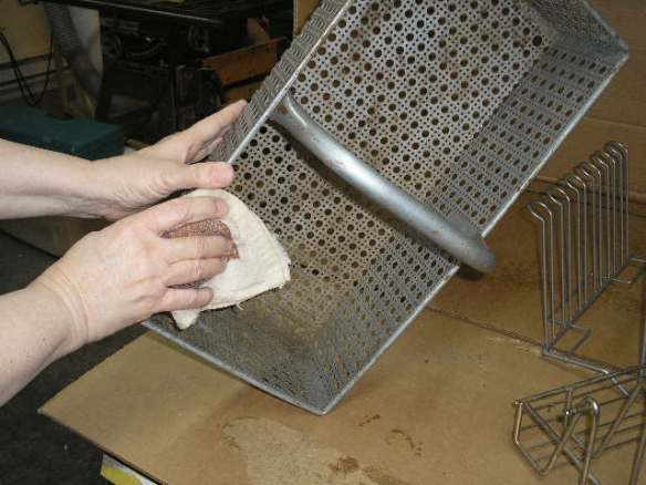 Metal Basket Cleanup